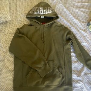 Supreme sequin arc hoodie